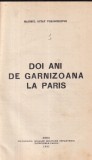 Maiorul Octav Vorobchievici - Doi ani de garnizoana la Paris (1931)