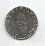 (No1) moneda-UNGARIA-10 Forint 1993, Europa, Crom