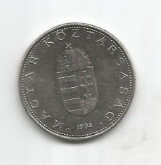 (No1) moneda-UNGARIA-10 Forint 1993
