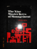 LESTER R. BITTEL - THE NINE MASTER KEYS OF MANAGEMENT (1972, editie cartonata)