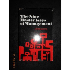 LESTER R. BITTEL - THE NINE MASTER KEYS OF MANAGEMENT (1972, editie cartonata)