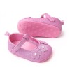 Pantofiori roz ciclamen pentru fetite - Sweety (Marime Disponibila: 3-6 luni, Superbaby