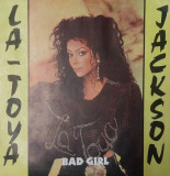 LP: LA TOYA JACKSON - BAD GIRL, ELECTRECORD, ROMANIA, EX/EX