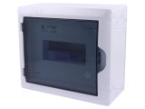 Carcasă pentru aparatură modulară IP40 albă 8 module 400V