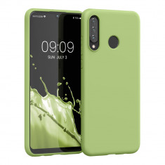 Husa pentru Huawei P30 Lite, Silicon, Verde, 47499.214