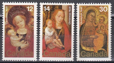 Canada 1978 - Crăciun - Picturi, MNH foto