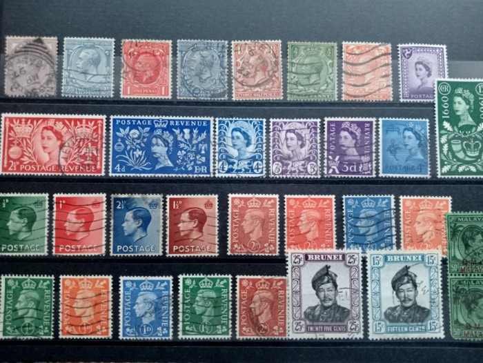 Lot timbre Anglia-Marea Britanie, colonii engleze