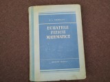 ECUATIILE FIZICII MATEMATICE S L SOBOLEV