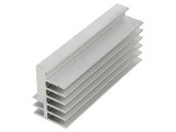 Radiator extrudat cu aripioare, aluminiu, 100mm - FISCHER ELEKTRONIK