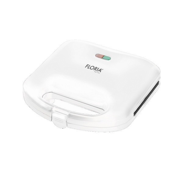 Sandwich Maker 750W Placi antiaderente model triunghi alb Zilan ZLN4305