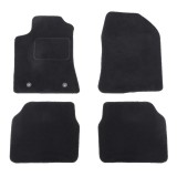 Set covorase auto mocheta Velor TOYOTA AVENSIS (T25), 04.2003-10.2008, negru,