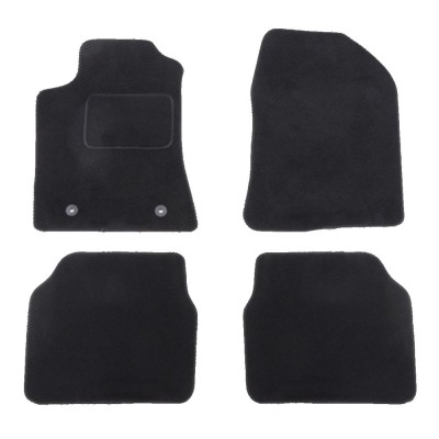 Set covorase auto mocheta Velor TOYOTA AVENSIS (T25), 04.2003-10.2008, negru, foto