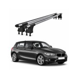 Set bare transversale aluminiu cu prindere in puncte fixe compatibile BMW Seria 1 F21 2012-2019 negre sau argintii Cod: 120101 Kit 201