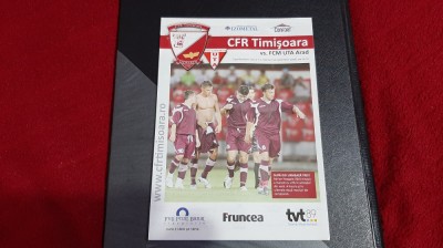 program CFR Timisoara - UTA (cupa rom.) foto