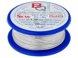 S&acirc;rmă de cupru argintată 1,2mm 100g