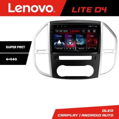 Navigatie Mercedes Vito w447 2016- Android radio gps internet 4+64 Lenovo CarStore Technology foto