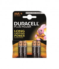 Set baterii alcaline Duracell Basic AAA 4 buc foto