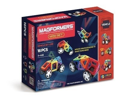 Set magnetic de construit- Magformers Wow 16 piese foto