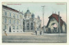 Cp Timisoara : Templul Evreiesc (Zsido templom) - circulata 1913, timbru, Fotografie