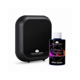 Cumpara ieftin Pachet Promo: 10Q Aroma Eco Plus Negru + Rezerva Parfum Ambiental Profesional 100 g Wild Sailor