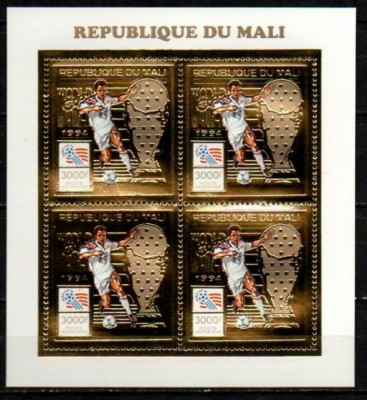 MALI 1994 FOTBAL CAMPIONATUL MONDIAL DIN SUA FOAIE DE AUR foto