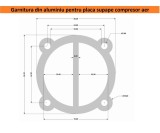 Cumpara ieftin Garnitura aluminiu cilindru cap compresor 65mm 85x85mm CH095 Mod.18