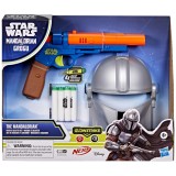 Star wars mandalorianul si grogu set blaster si masca mandalorianul cu lumini si sunete