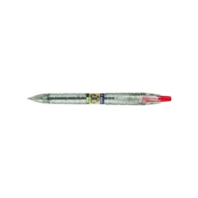 Pachet 10 buc pix b2p ecoball pilot begreen 1.0 mm varf gros divese culori Pix B2P Ecoball 1.0 mm Begreen Pilot Rosu foto