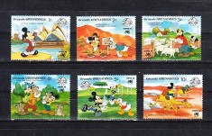 A12 S3 9 - Timbre foarte vechi - Grenada - desene animate