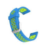 Curea din silicon compatibila cu Huawei Watch GT 7 46mm, Telescoape QR, 22mm, Electric Green