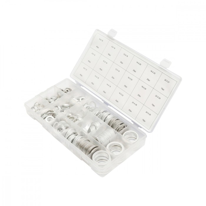 Trusa saibe din aluminiu 450 piese