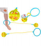Hula Hoop, coarda de sarit moderna cu minge pentru copii
