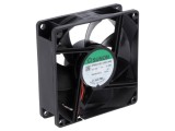 Ventilator axial 12V DC 80x80x25mm cu bilă