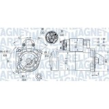 Electromotor Opel Astra H, Astra J, Insignia, Vectra C, Zafira; Saab 9-3, 9-5, 1.9 CDTI, 2.0 BiTurbo CDTI, 2.0 CDTI, 1.9 TiD, 1.9 TTiD, 2.0 TTiD, MAG