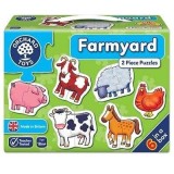 Set 6 puzzle Ferma (2 piese) FARMYARD, orchard toys