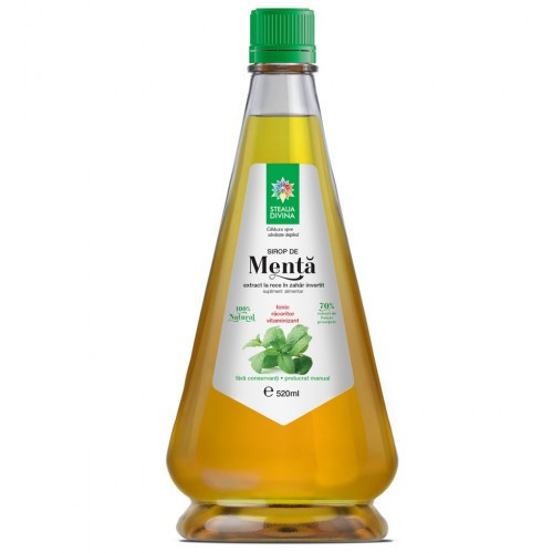 Sirop menta 520ml santo raphael