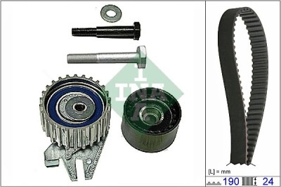 INA 530 0622 10 Set curea de distributie foto