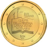 Euro San Marino - A 50-a aniversare a Declarației Drepturilor Cetățenilor și Principiilor Fundamentale ale Sistemului Juridic 2024