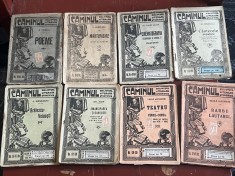 Colectie VINTAGE DE CARTI - Editura CAMINUL - LOT CARTI RARE! Pentru cei pasionati de literatura si antichitati! RARE! am mai multe pentru colectie!