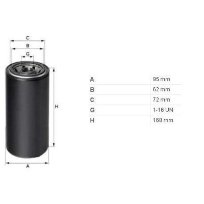 Filtru ulei Breckner DAF, bova, Case foto