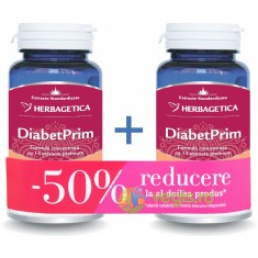 Pachet Diabet Prim 60cps+60cps (50% reducere la al doilea produs)