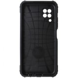 Husa Armor Carbon plastic + silicon neagra pentru Huawei P40 Lite