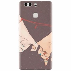 Husa silicon pentru Huawei P9, Infinit Love
