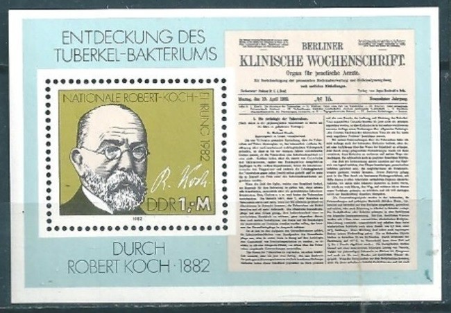 Germania DDR 1982 - Koch bloc neuzat,perfecta stare(z)