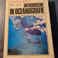 Introducere in oceanografie David A. Ross