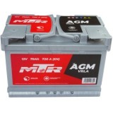 Acumulator Auto MTR AGM-VRLA 12V 70 Ah 720 A [Start-Stop]