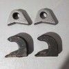 Set 2 ocheti si 2 carlige sudabile pentru cupe euronorm, furci baloti etc, Universal