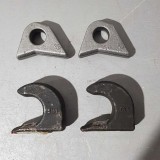Set 2 ocheti si 2 carlige sudabile pentru cupe euronorm, furci baloti etc