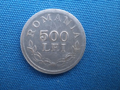 500 LEI 1946 / VARINATA E INTRERUPT IN CUVANTUL LEI -FFF RAR foto