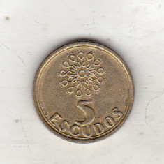bnk mnd Portugalia 5 escudos 1998